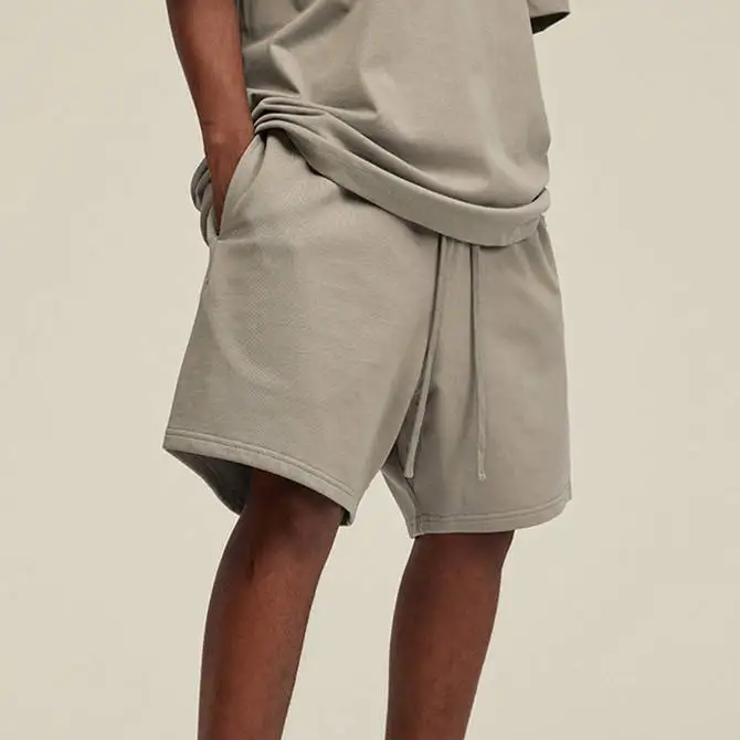 Pantaloncini da uomo in cotone per il tempo libero, unisex, personalizzati all'ingrosso, per l'estate 425G, per uomo401_voghion.com