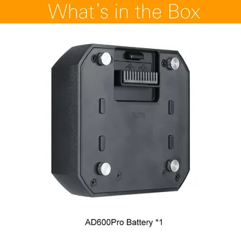 Godox WB26 2.6Ah AD600PRO Lithium Battery for AD600PRO detail image