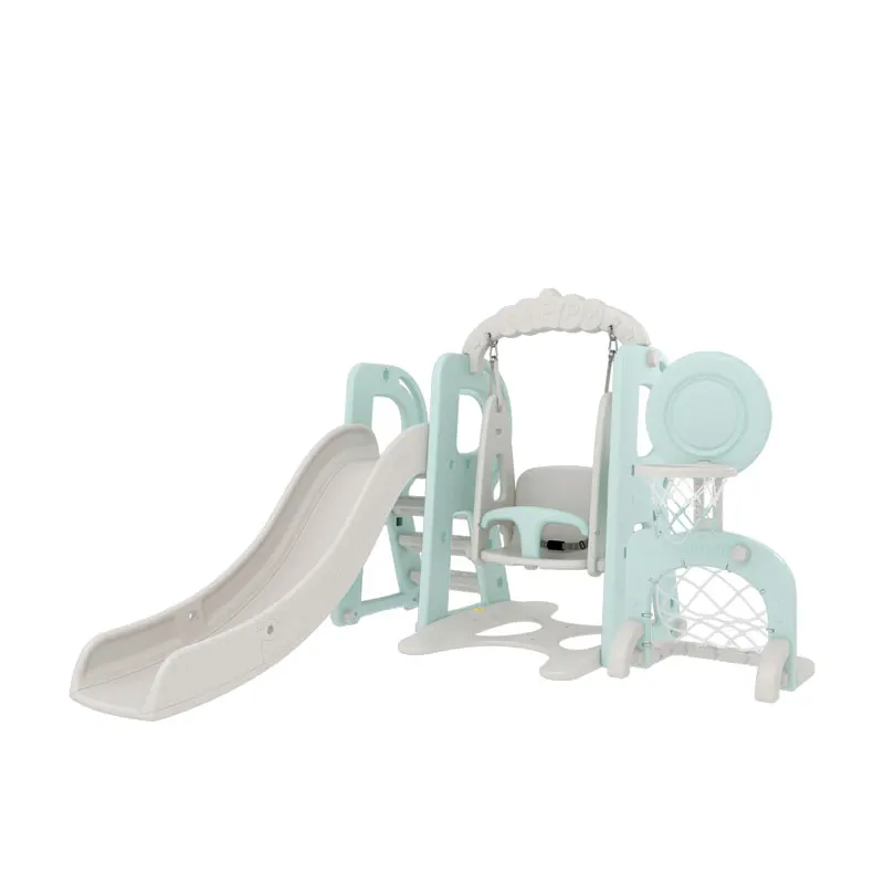 wholesale Home Children Play Plastic Swing and Slide Kids Indoor Baby Slide Toy
