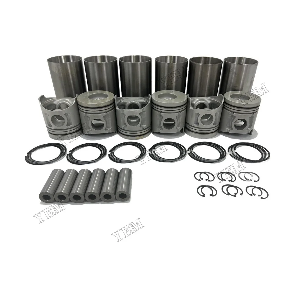 Cylinder Liner Kit Compatible for Mitsubishi 6D34 Engine Parts Manufacturer 2