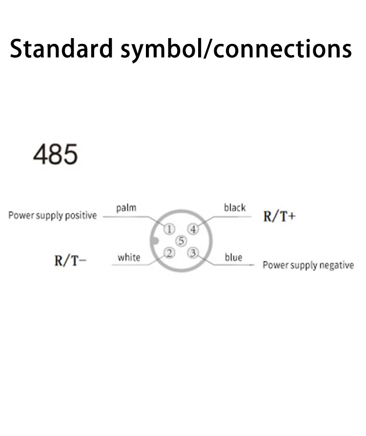 BXUAN waterproof  ultrasonic distance sensor rs485  non-contact   4  meters ultrasonic proximity sensor water level sensor factory