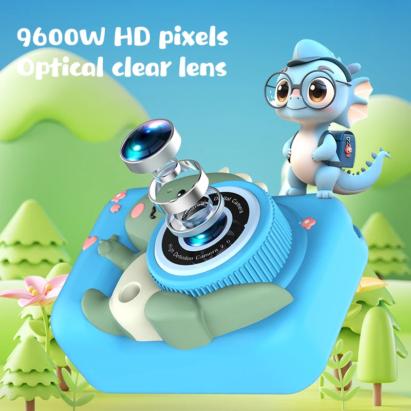 Yuniq 1080P Q6 Kids Digital Camera Mini Disguise Dual Imaging Sensor Wholesale Bulk for Parties for M-SD Media Type