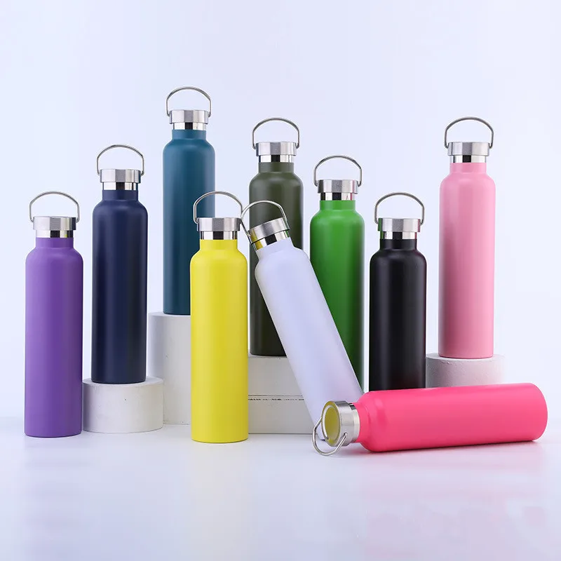 Wholesale 500ml 750ml 1000ml Double Wall Vacuum Flask Insulated 