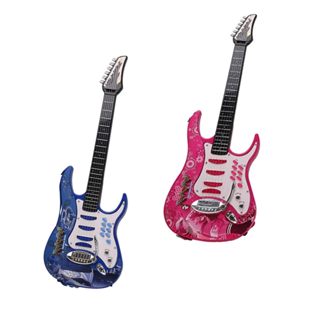 Baby Electric Guitar Loudspeaker Box Suit Music Toys Kids Guitar Toy Musical Instruments With