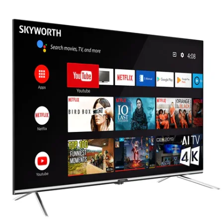 Skyworth 43 Inch 4K UHD LED Smart TV 43E3A - Android Home Theater