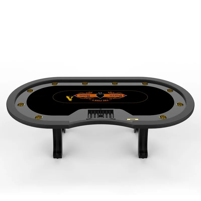 Профессиональный H-образный стол для игры в Техас по низкой