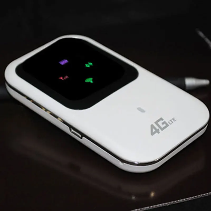 4g Wi-Fi портативный мини-роутер 2400 мАч батарея Usb 4G Lte беспроводной карманный модем с 2 слотами для