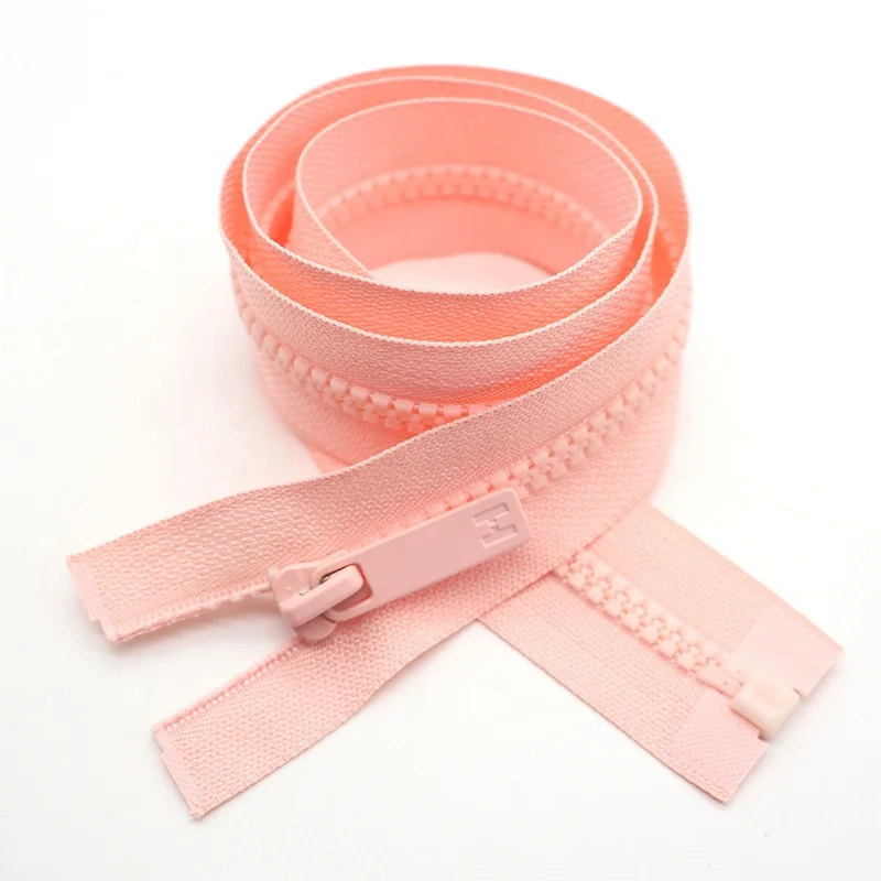 Factory Wholesale Open-End Plastic Opti Zipper 5# Resin Teeth for Garment for Vislon 3 Zipper Production