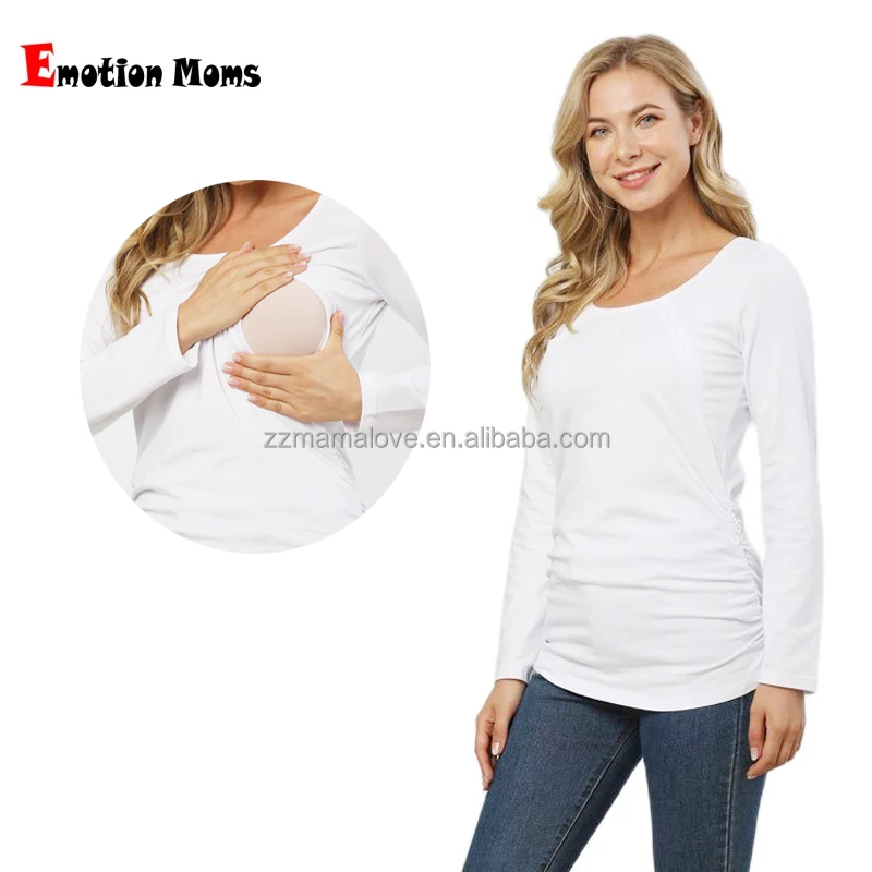 Cy421 Pregnant Tshirt Long Sleeve 