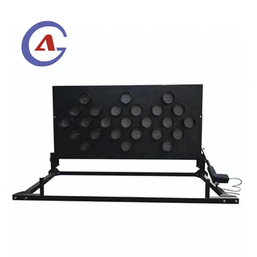 
Мигающий дорожный Солнечный знак со светодиодной стрелкой 