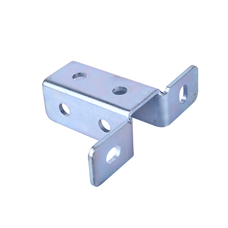 Customized Strut Channel Accessories Fitting C Channel Base Plate Mounting Bracket Seismic Stents