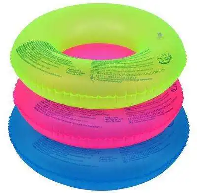 Простой дизайн, заводская цена, Надувное прозрачное кольцо для плавания, плавательное кольцо для взрослых и детей