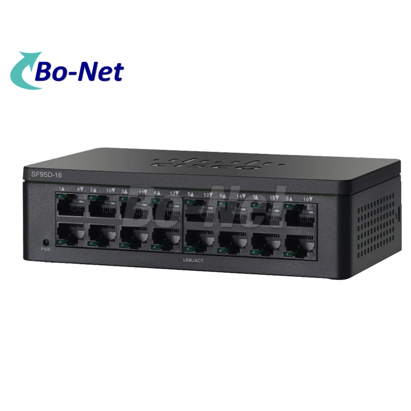 New original CISCO SF95D-16-CN 16 Port 10/100 Gigabit Ethernet  Network Switch