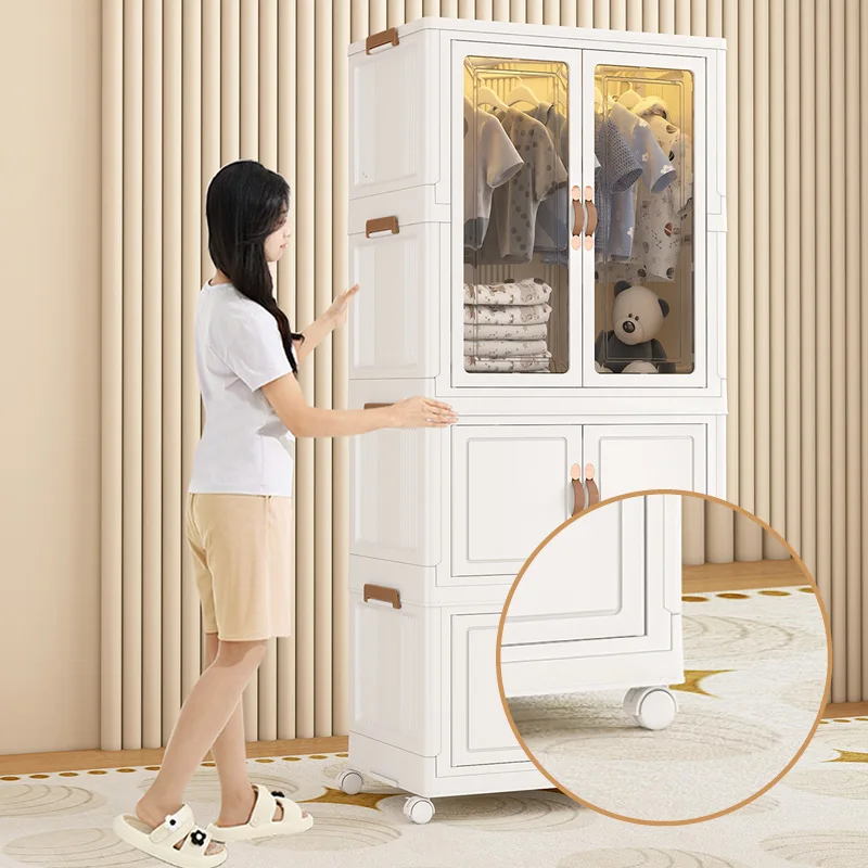 Wardrobe Compact Armoire Dresser Kids Foldable Portable Collapsible Folding  Children's Toddler Foldaway Folding Kids Closet| Alibaba.com