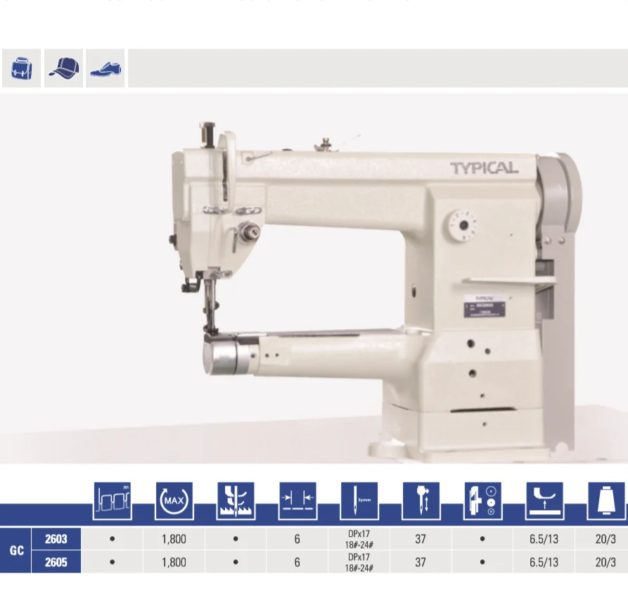 Typical GC2605 Sewing Machine