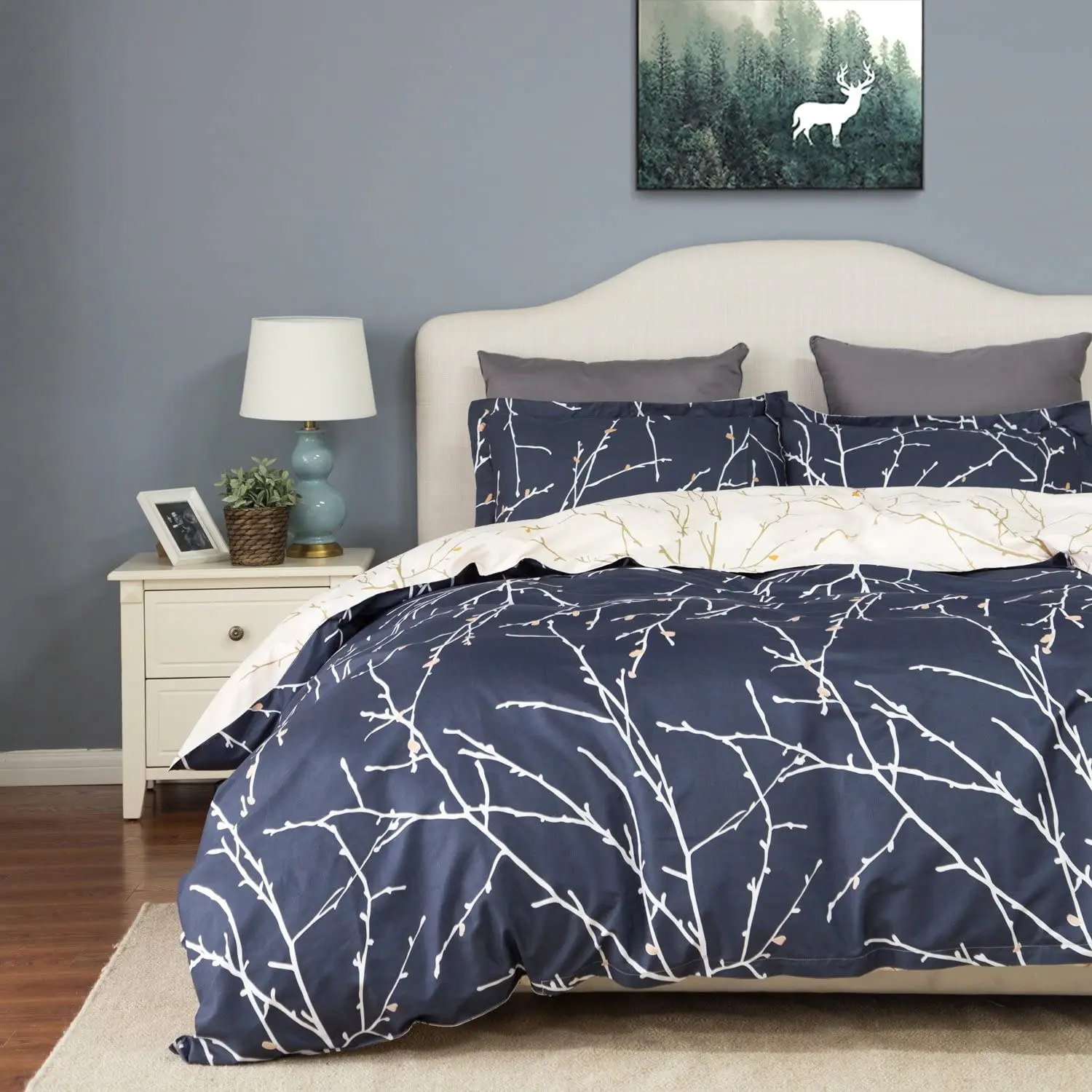 printed duvet cover