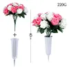 Pink and white roses