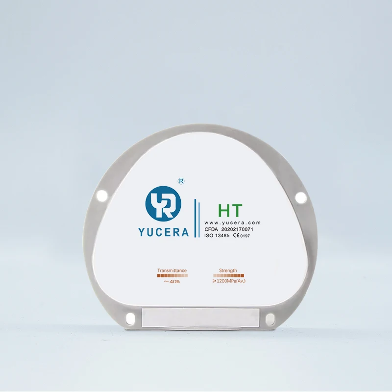 Good Price Dental Zirconia Block Dental Zirconium Blank Ht White Zirconia Disc for Aesthetic restoration