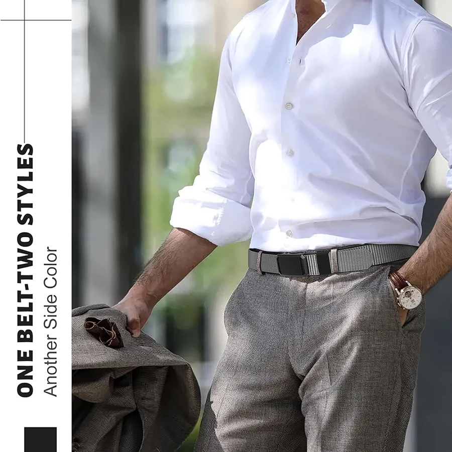 Hot Selling Adjustable Training Nylon Ratchet Belts Men's Golf Casual Jeans Adjustable Tactical Belt