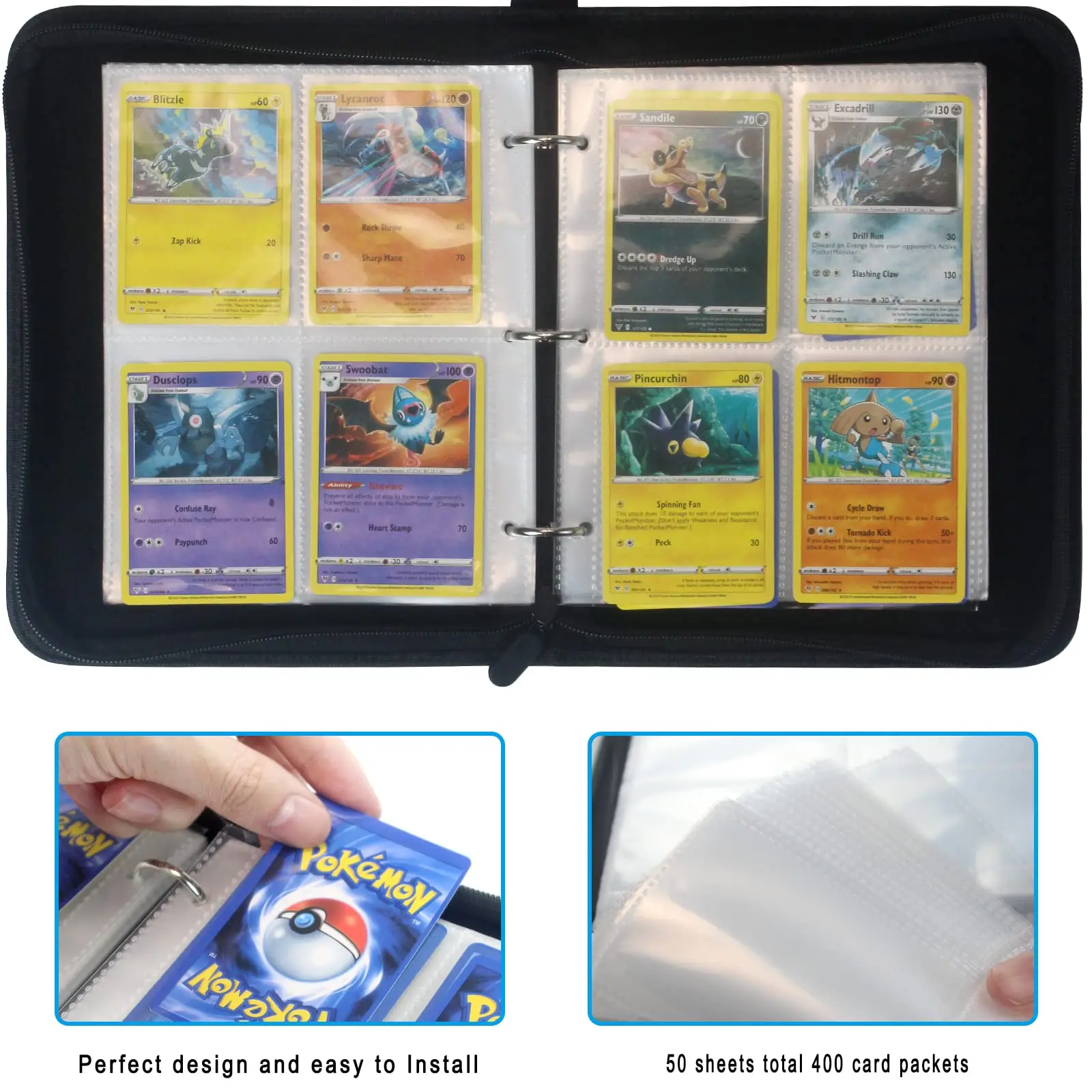 pokemon card portfolio binder Ultra Pro Portfolio: Pokemon