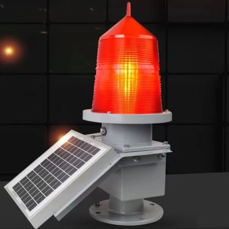 Luci Di Avvertimento Solari A Led Rossi – Impermeabili IP54, Base Magnetica, Visibilità Fino A 500 M