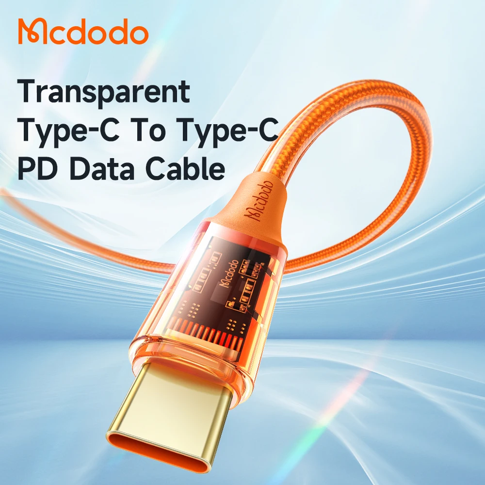 Прозрачный 1,2 м 1,8 Type-C Type C USB кабель для передачи данных для Samsung мобильного телефона зарядки 100 Вт 5A USB-C E-mark сотового телефона Кабели