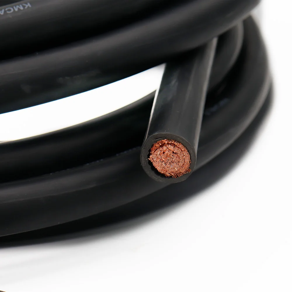 Cable de potencia de baja tensión HUAQI H07RN-F OFC 4mm2 H1Z2Z2-K 10mm2 16mm2 25mm2 Cable de soldadura de cobre cables eléctricos y cables