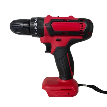 Factory Wholesale Price 21v Cordless Power Drill Brush Hammer Lithium Battery Drill brushed electric drill