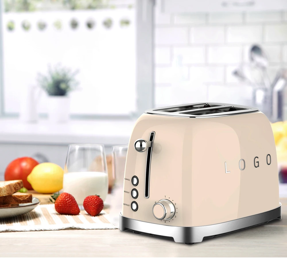 OEM Toaster Custom Logo Stainless Steel with Cover for Kitchen 1-6 ...