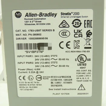 1783-US8T Original AB Stratix 2000 Ethernet SwitchModule Brand New CNC Machine System With One-year Warranty
