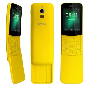 Nokia8110 GSM slide button dual card elderly machine function small mobile phone