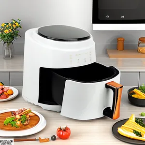 Wholesale 8L Largest Capacity Silver Crest Electric Oven Smart Air Fryer Digital Air Friers