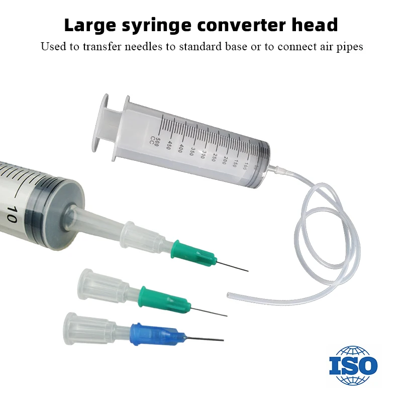 Large Port Joint for Syringes Plastic Large Mouth Adapter Small Mouth ...