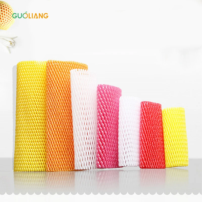 Plastic Mesh Sleeving Net for Wrapping Papaya Foam Mesh Bottle Protector