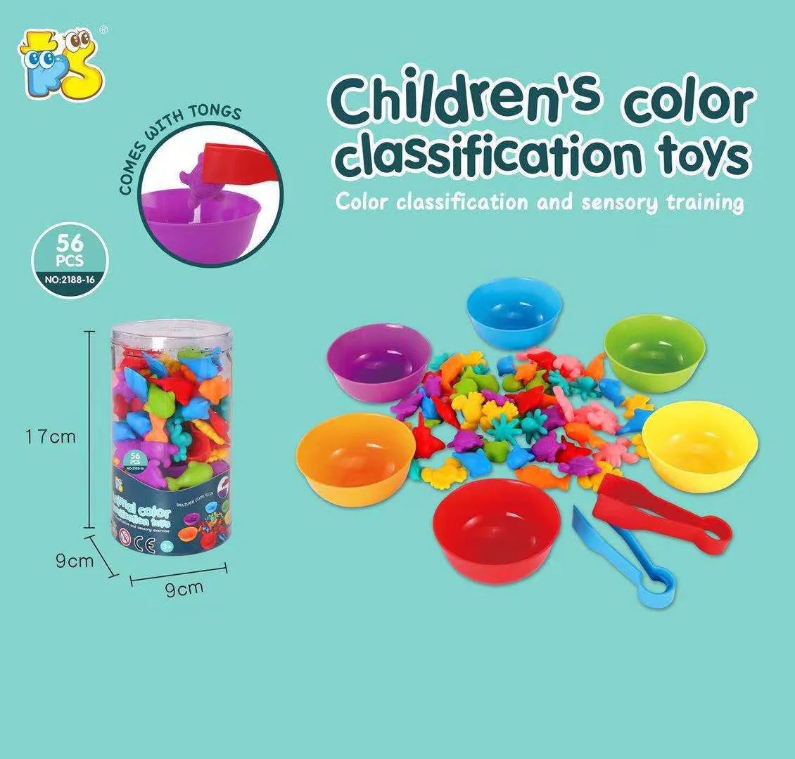 Math Kid Game Early Education Cognitive Toys Montessori Teaching Toys Rainbow Counting Set Educational Toys