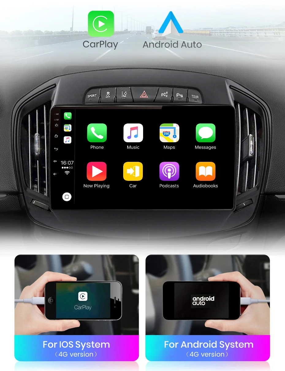 Junsun V1 pro AI Voice 2 din Android Auto Radio for Opel Insignia