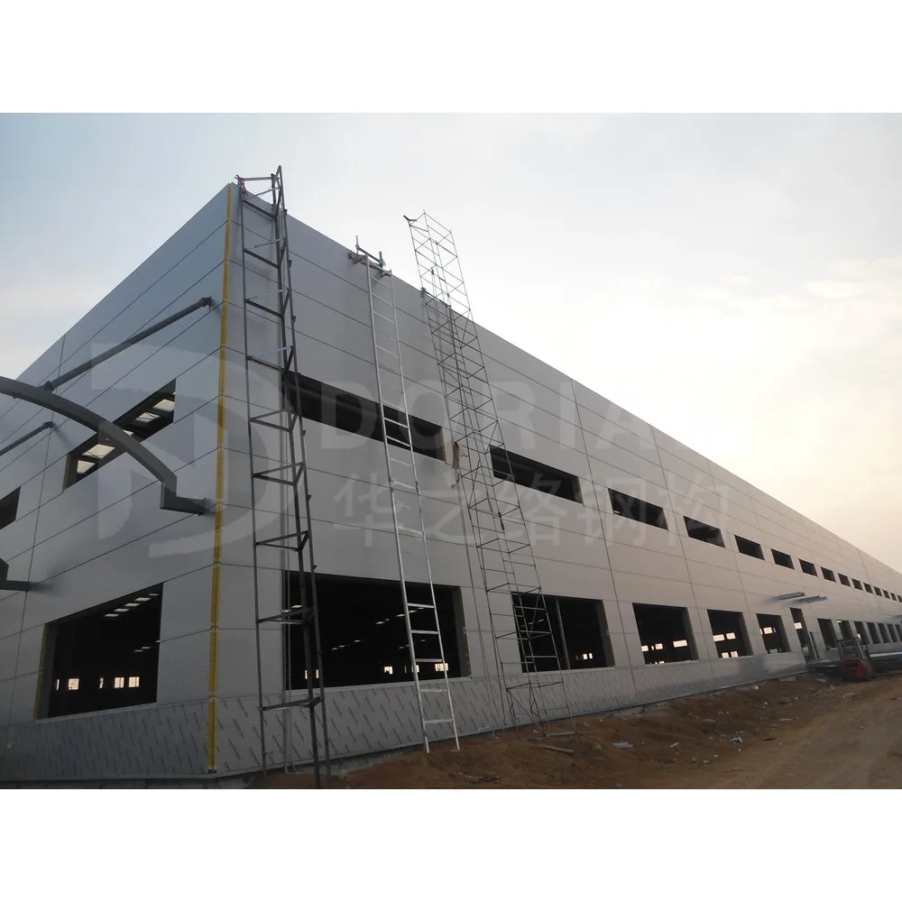 50x100 Light Prefabricated Steel Structure Workshop Fabrication Metal Building Warehouse Layout