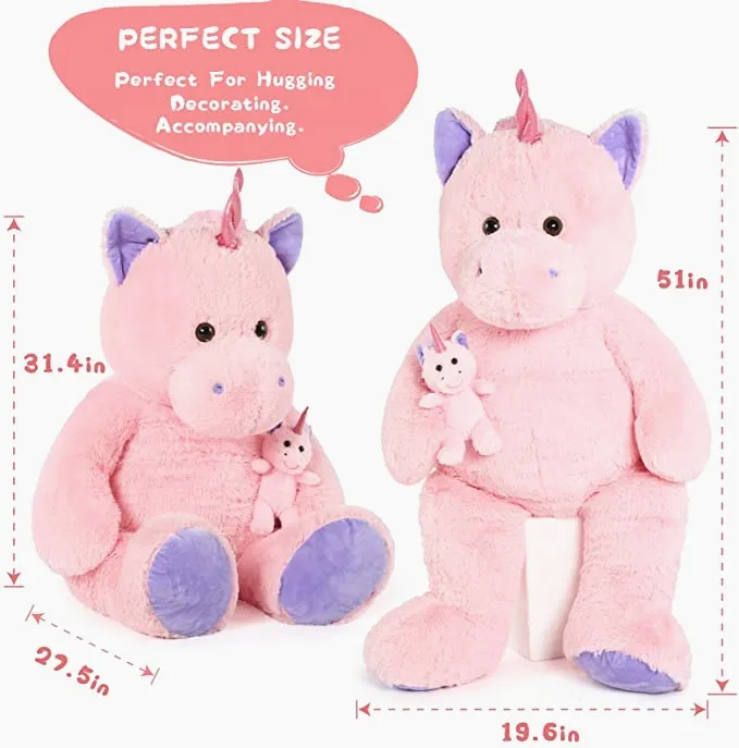 ピンク ユニコーン 巨大 ぬいぐるみ 120cm 非売品 Amazon.co.jp: 120cm