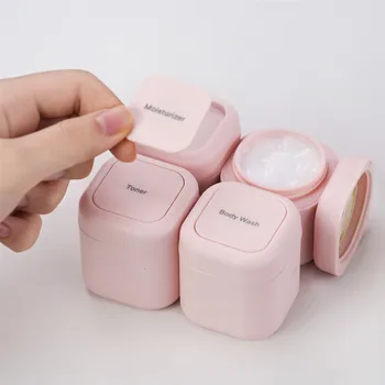 Travel Container Magnetic Travel Capsule Business Trip Magnetic Skin Care Packaging Box Cosmetic Packaging Portable Small Box
