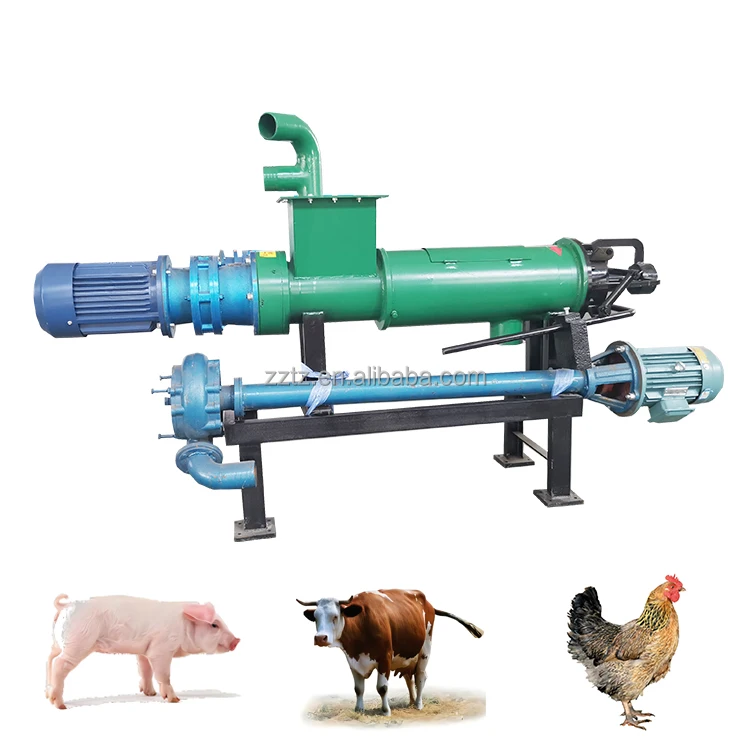 Best Choice Cow Dung Processing Machine Dewatering Machine Cow Dung Cow Dung Manure Crushing Machine