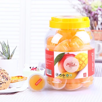 Fruit Jelly&pudding wholesale gel candy halal jelly delicious assorted fruit flavor pudding jelly