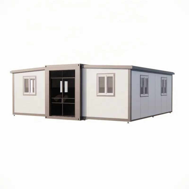 New Design 20Ft 40Ft Expandable Container Prefabricated House Prefab Flat Portable Home  Modular House 2 3 4 5Bedrooms