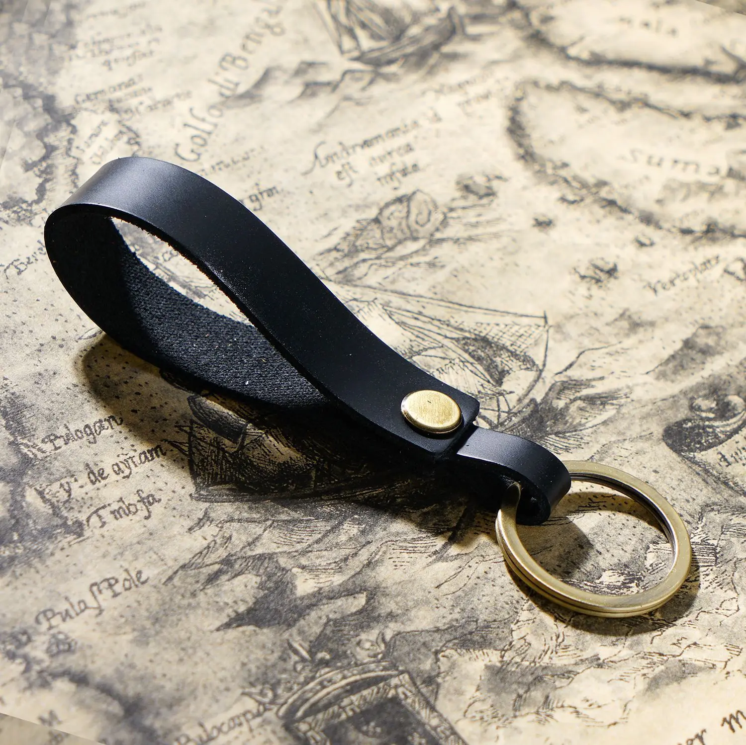 Handmade Leather Key Fob | Keychain