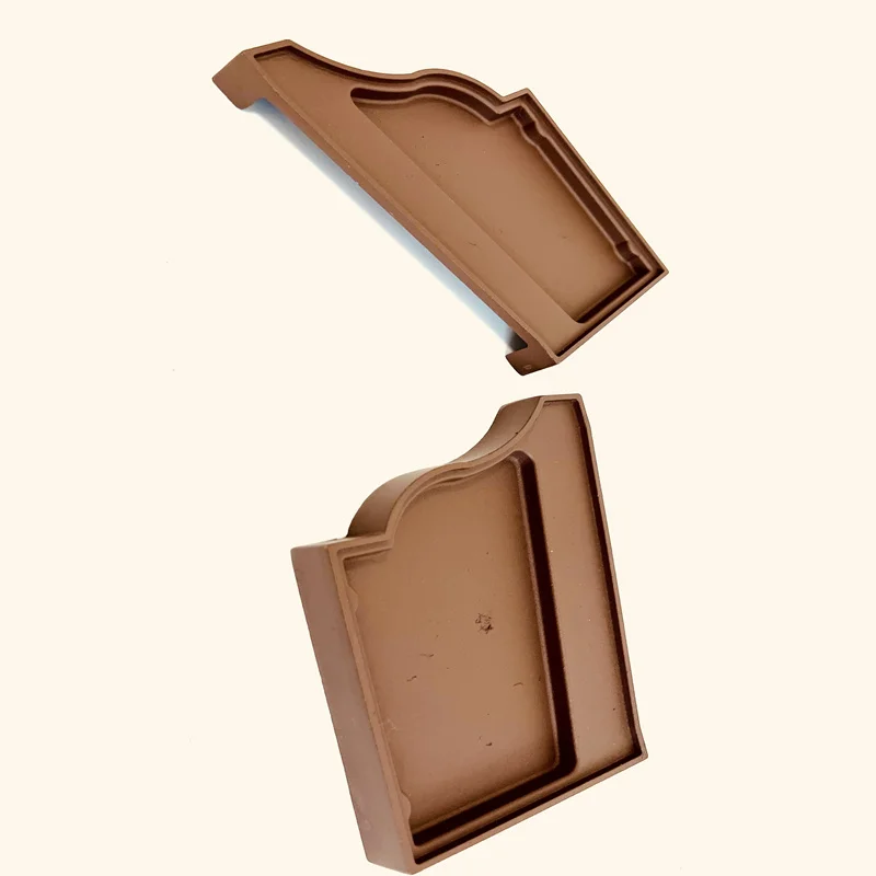 Jiangyin Yonghao Factory Customize Gutter Downspout End Covers Accessories Attachments Aluminum Alloy Forging Gutter End Cover