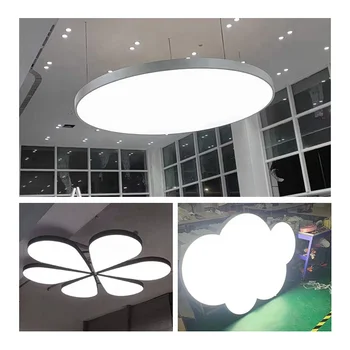 2024 New Guangzhou Factory in China aluminium frame fabric led light box Fabric Led exhibition led light box display