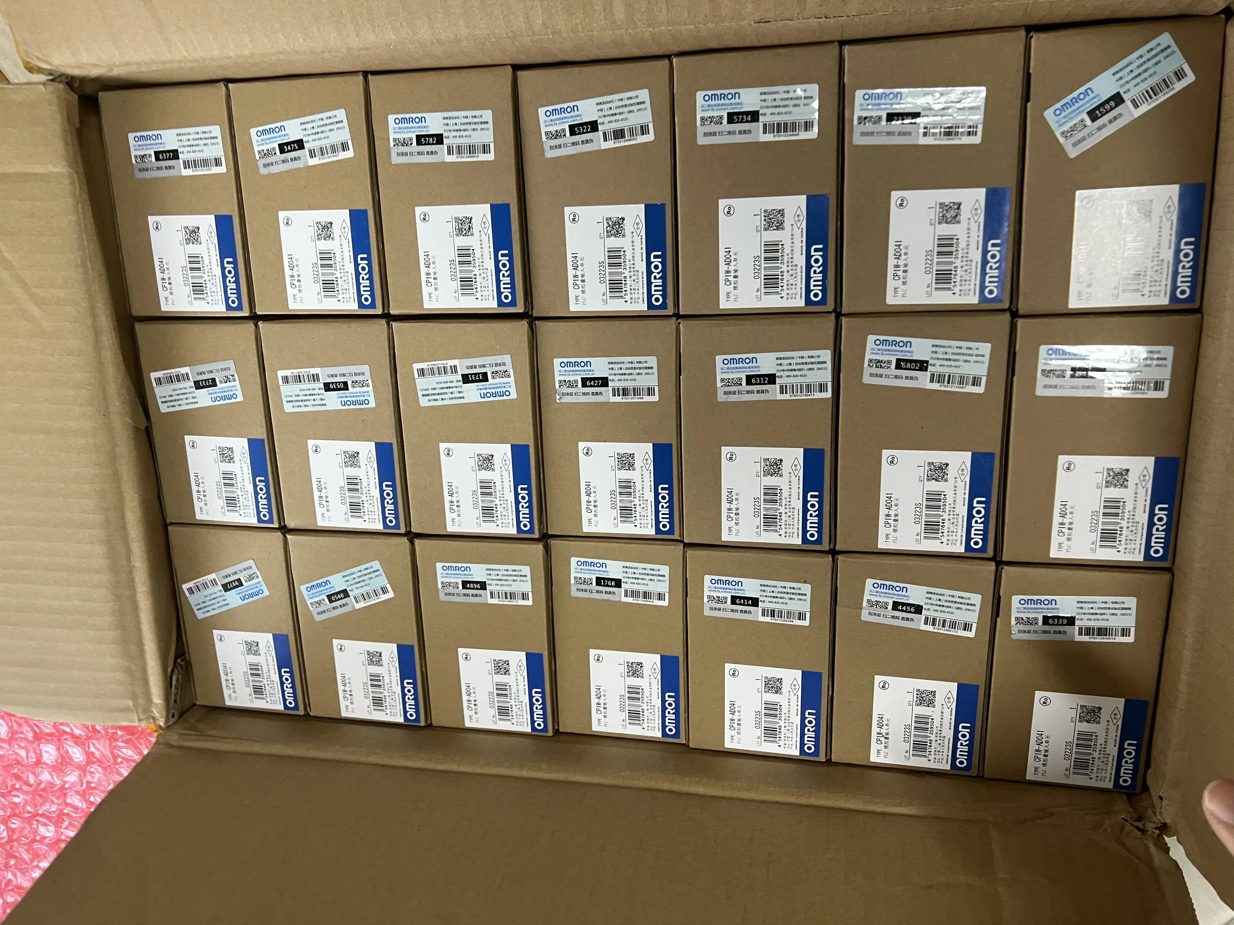Omron PLC Modules Multiple CP1W-AD041