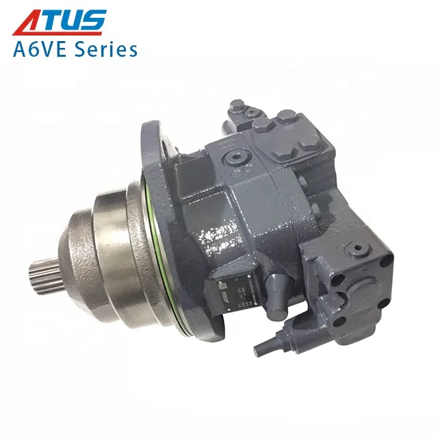 ATUS A6VE A6VE107 A6VE107EZ श्रृंखला हाइड्रोलिक पिस्टन मोटर A6VE107EZ4/63W-VZL027FPB-SK