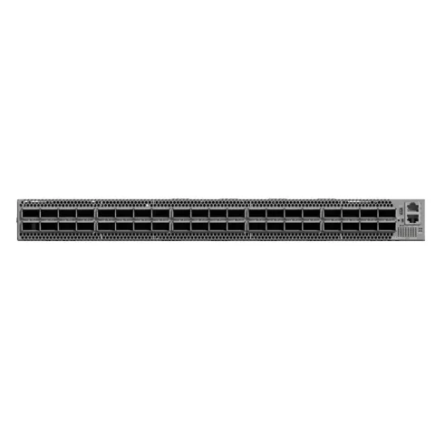 Mellanox QM8700-F / MQM8700-HS2F, 1U high-density HDR InfiniBand switch, used for HPC/AI clusters