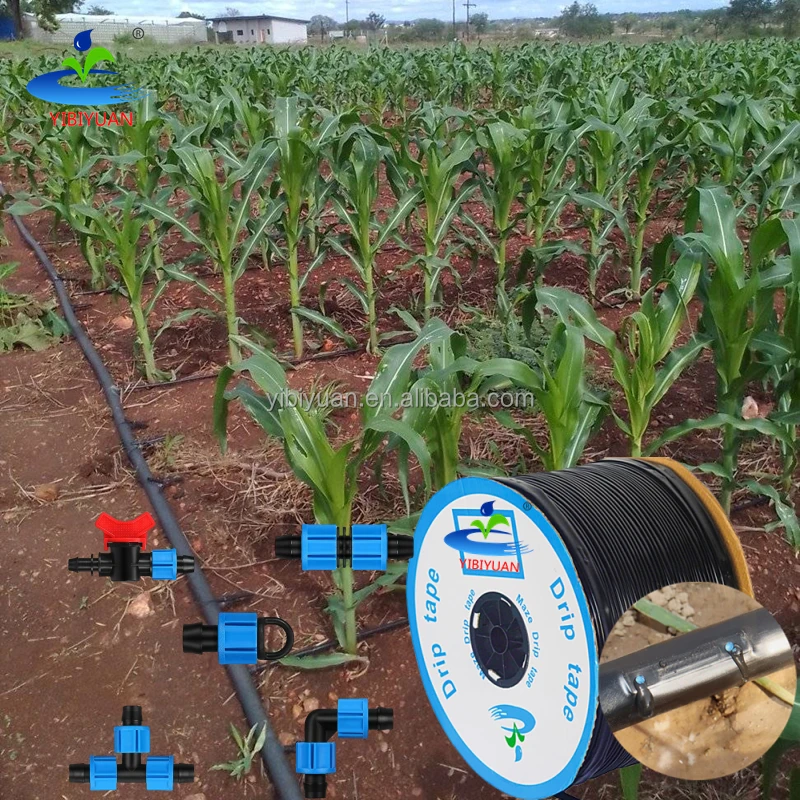 Agricultural Drip Irrigation Tape 1000M 0.4mm Water 16mm Drip Irrigation System for Farms