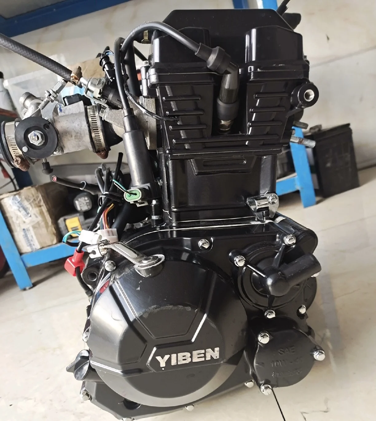 Китай завод по разборке двигателя мотоцикла для второй руки высокомощный трехколесный двигатель в сборе